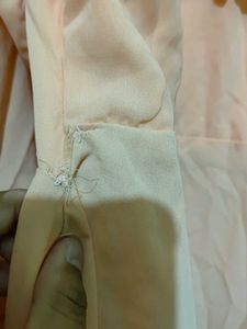 Peach Ruffled Dress