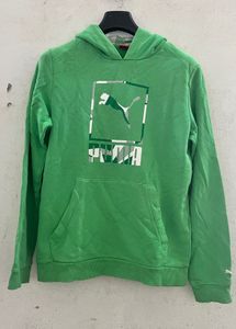 Puma Green Hoodie minor defect