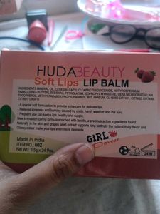 6-Huda Beauty Lip Balm