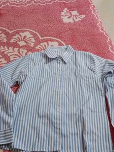 Striped Blue Shirt