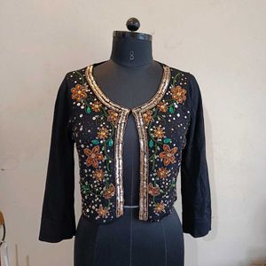 Embellished Black Jacket