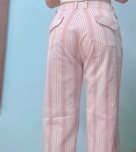 Striped Wide Leg Pants