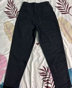Black Straight Leg Jeans