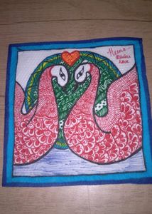 Vastu Love Birds❤️Tissue Art