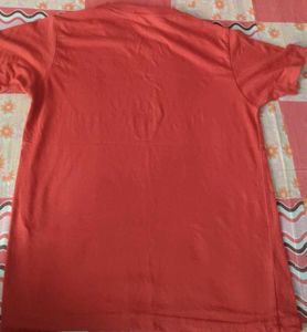 Red Graphic Print T-Shirt