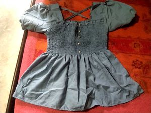 Cute Blue Mini Dress