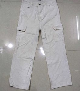 Zara White Cargo