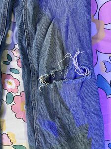 Ripped Blue Jeans