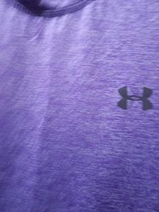 Purple Under Armour T-Shirt