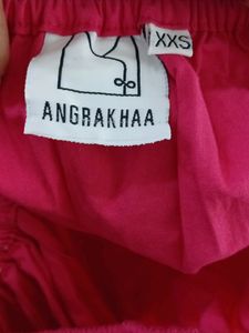 Pink Plain Casual Top (Women)
