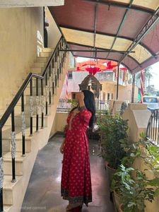 Paisley Anarkali with Border