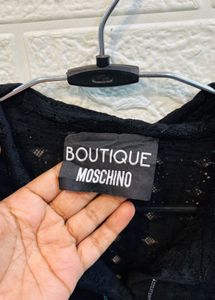 🇮🇹Moschino Imported Lace Top