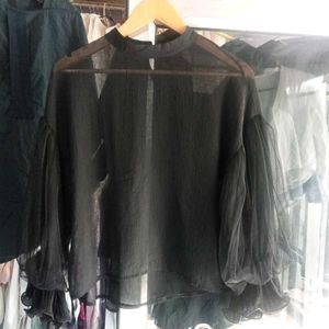 Puff Net Long Sleeve