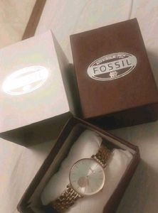 Fossil Gold Watch