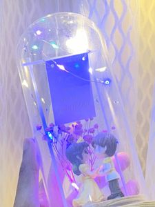 Couple Figurine in Glass Dome