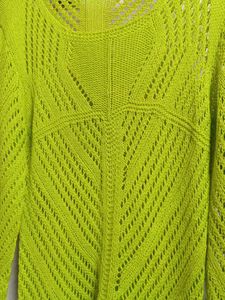 Crochet Lime green Top
