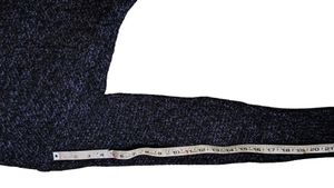 Navy Blue Knit Sweater Dress