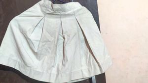 White School Skirt