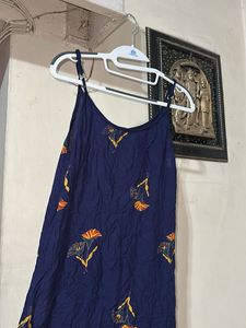 Floral Navy Dress