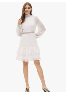 Harpa Women&#39;s Georgette A-line Mini Dress