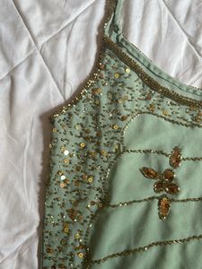 y2k butterfly sequins Top