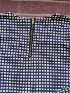 Checkered top for winter ❄️