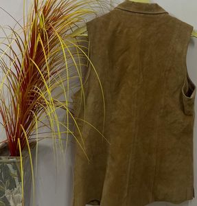 Vintage Suede Vest