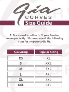 Gia Curves Pink &amp; Blue Striped Shirt