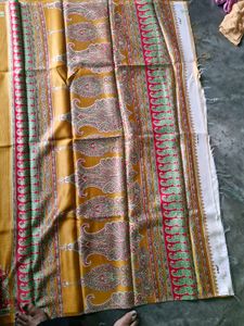 New Silk Saree with Paisley Print