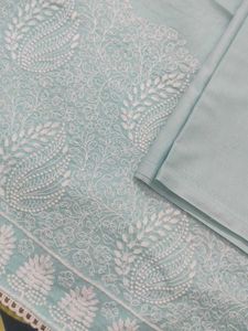Elegant Embroidered Kurta duppatta and salvar set