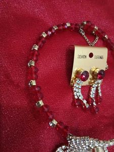 Haslo Necklace Set With Earing
