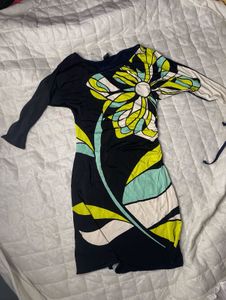 Black Floral Bodycon🌼🌻