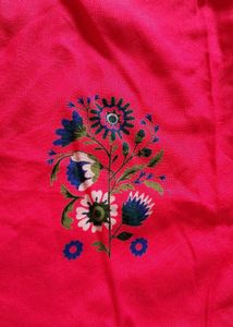 Cherry Colour Kurti