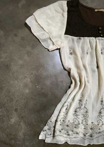 Classic Off White Top