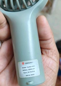 Toofan Mini Hand Held Fan Branded