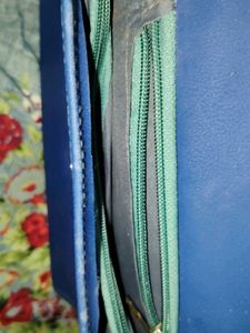 Blue Shoulder Bag