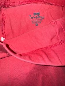 Pink Casual Pants