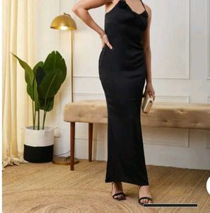 Elegant Black Maxi Dress
