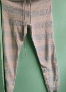 Cozy Striped trouser Knit Sweater lenght/37