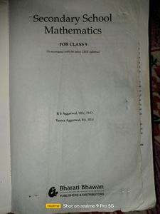 Class 9 RS Agarwal Mathematics