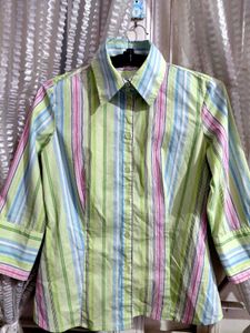 New Striped &amp; Silk Shirts Bundle (Combo)