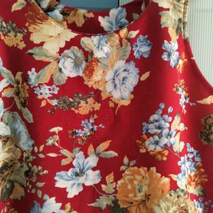 Floral Print Tank Top