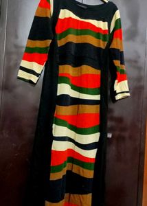 Multi Print Winter Kurti For Girl Or Woman 40 B