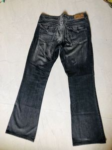Y2K Dark Wash Flare Jeans