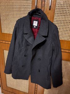 Stylish Grey pure whool coat