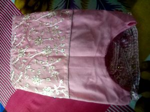 Pink Embroidered Salwar Kameez