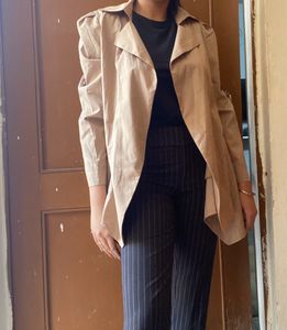 Butterfly Trench Coat Without Belt