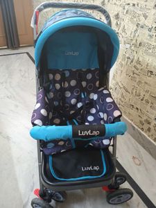 LuvLap Baby Stroller/Pram,5 point safety,360°wheel