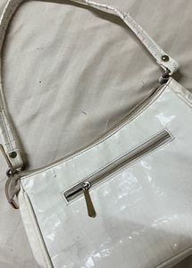 Stylish White Handbag