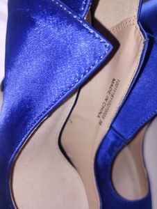 Lost Ink Sexy Blue High Heels